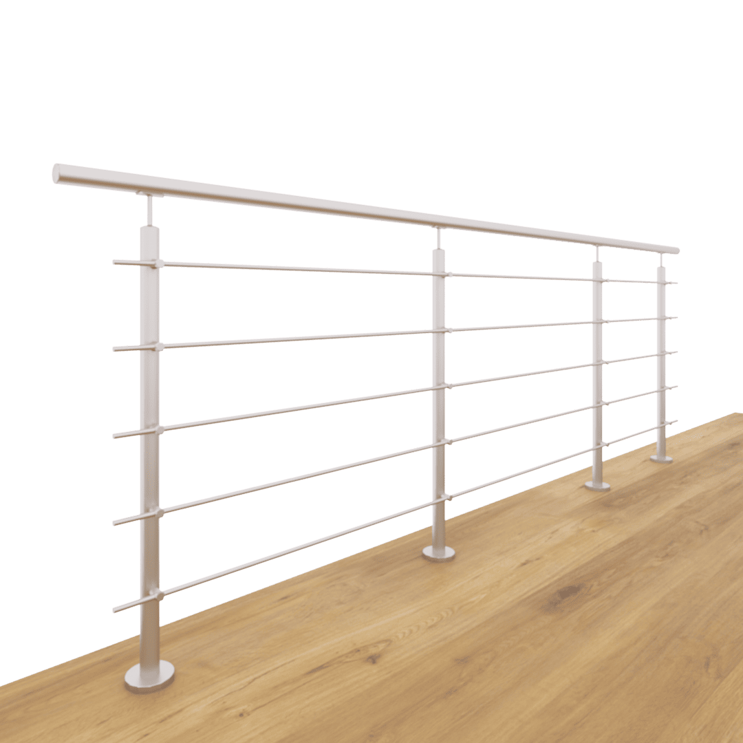 Pasamanos Modulares de Acero Inoxidable en Base